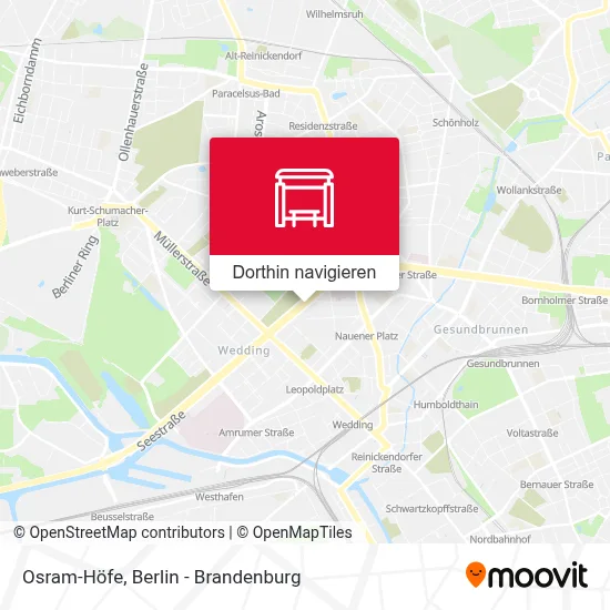 Osram-Höfe Karte