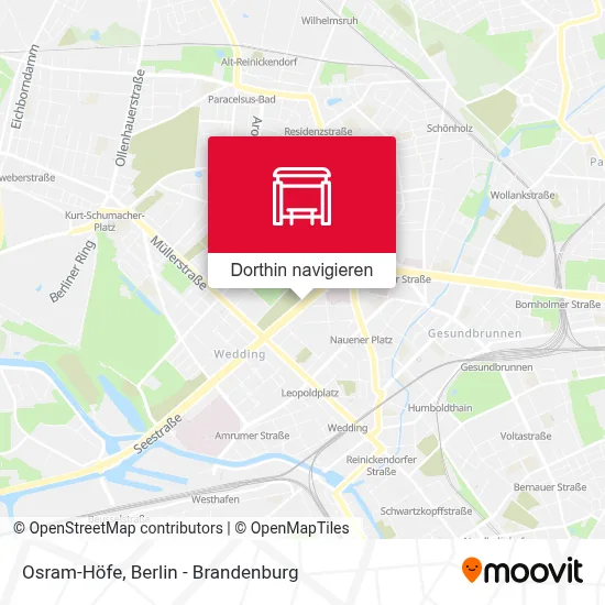 Osram-Höfe Karte