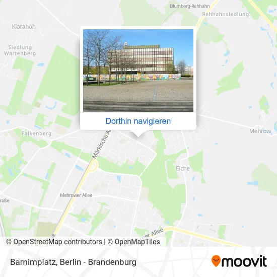 Barnimplatz Karte