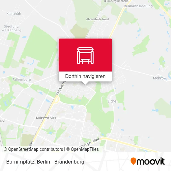 Barnimplatz Karte