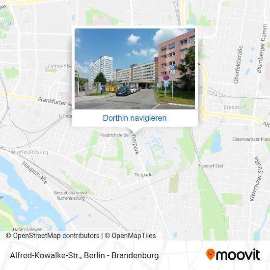 Alfred-Kowalke-Str. Karte