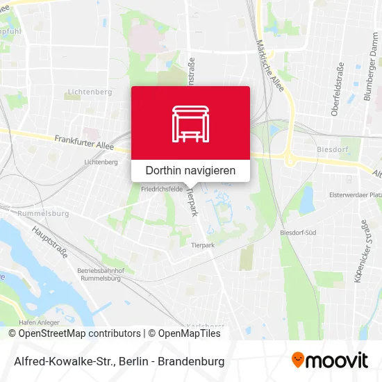 Alfred-Kowalke-Str. Karte