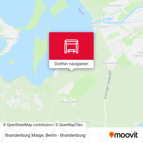 Brandenburg Malge Karte