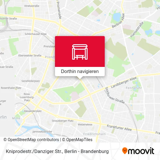 Kniprodestr./Danziger Str. Karte