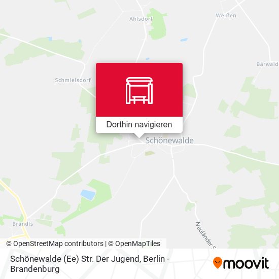 Schönewalde (Ee) Str. Der Jugend Karte