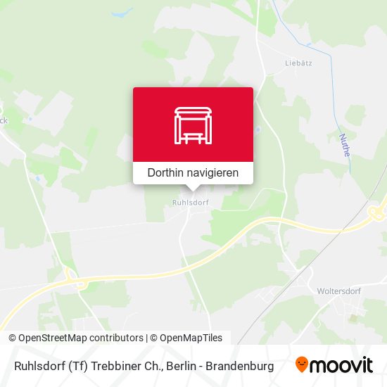 Ruhlsdorf (Tf) Trebbiner Ch. Karte