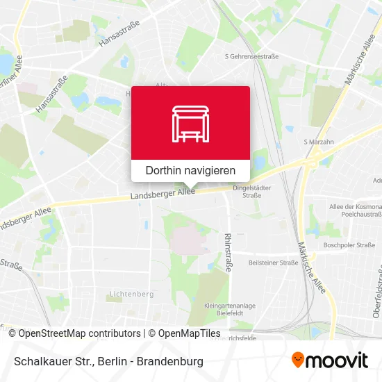 Schalkauer Str. Karte