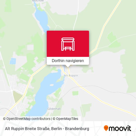 Alt Ruppin Breite Straße Karte