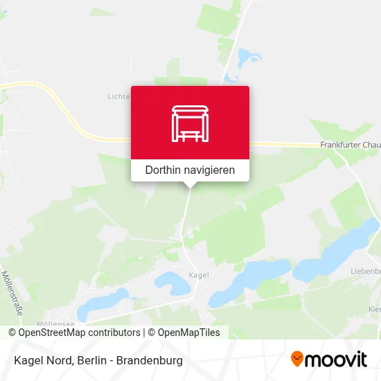 Kagel Nord Karte