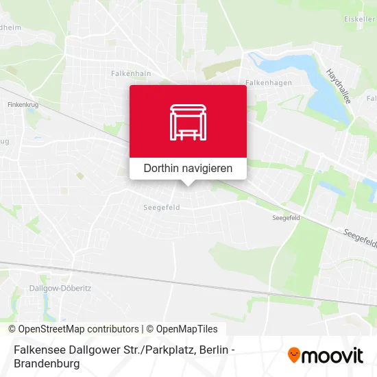 Falkensee Dallgower Str. / Parkplatz Karte