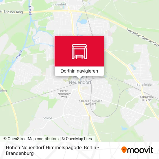 Hohen Neuendorf Himmelspagode Karte