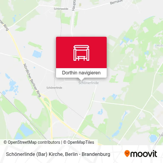 Schönerlinde (Bar) Kirche Karte