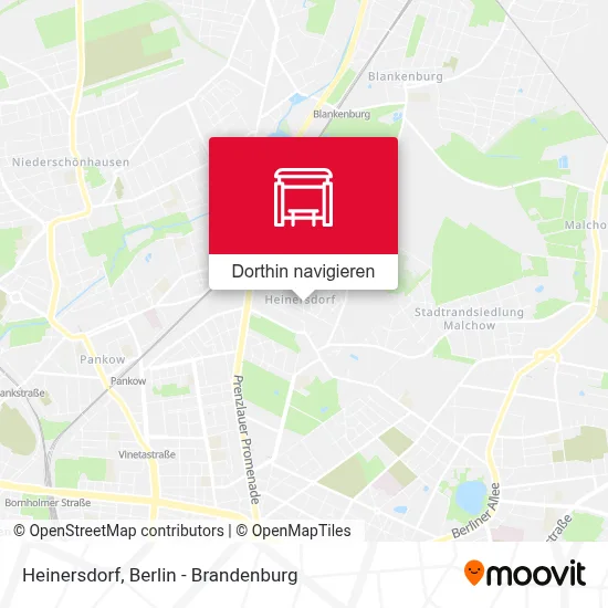 Heinersdorf Karte