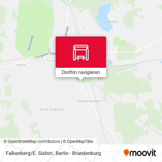 Falkenberg/E. Südstr. Karte