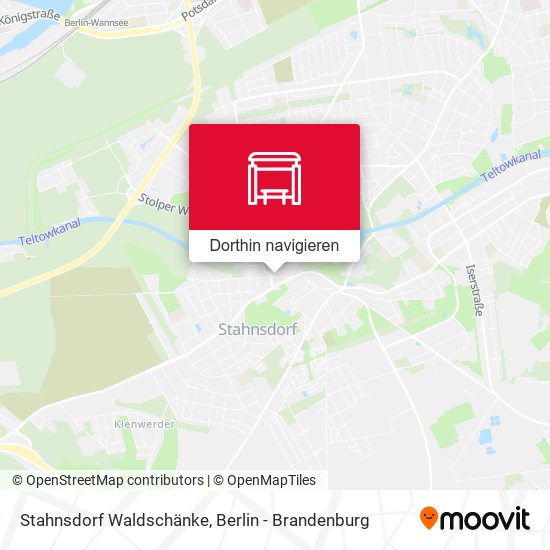Stahnsdorf Waldschänke Karte