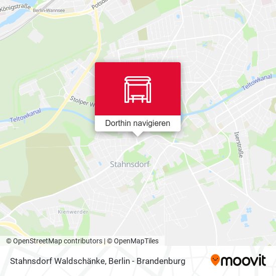 Stahnsdorf Waldschänke Karte