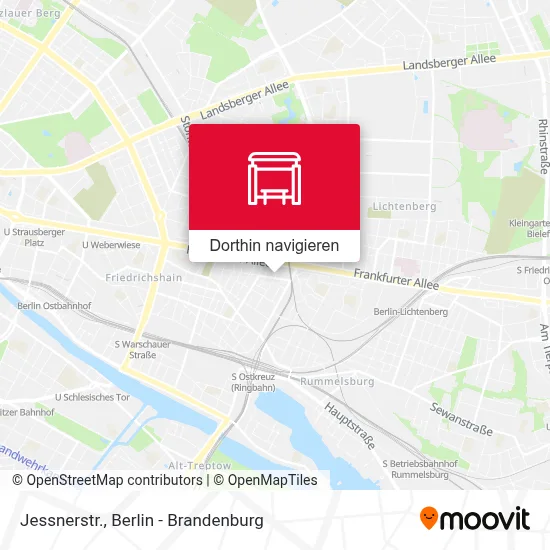 Jessnerstr. Karte
