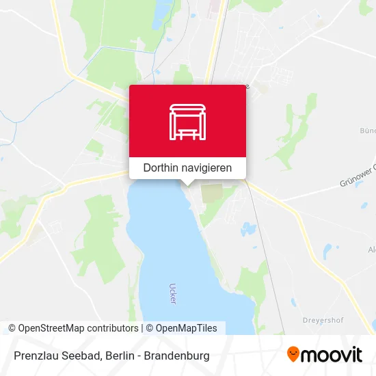 Prenzlau Seebad Karte