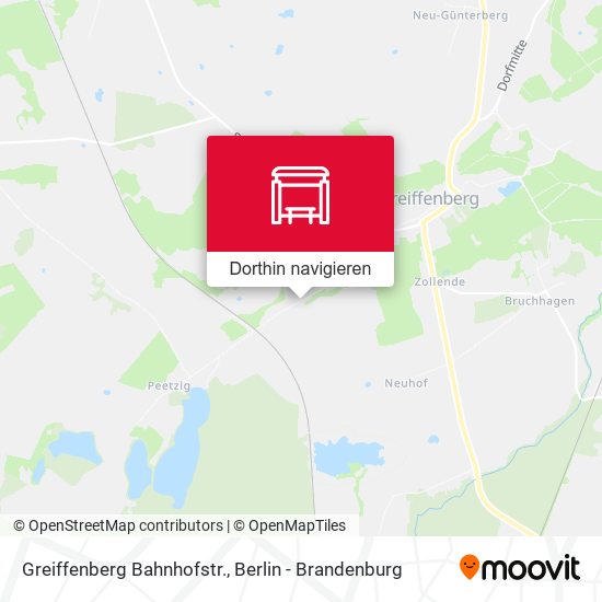 Greiffenberg Bahnhofstr. Karte