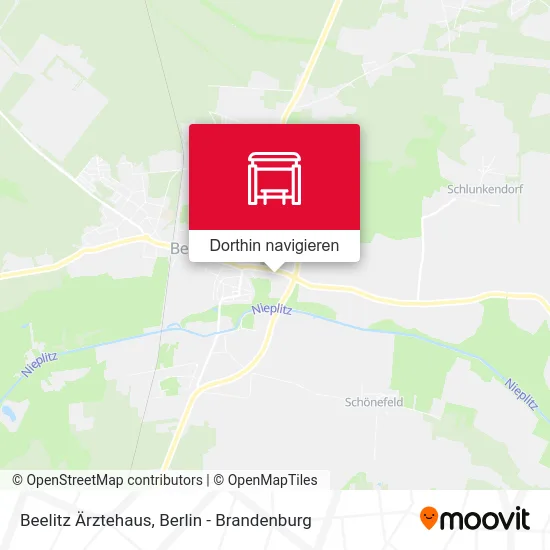 Beelitz Ärztehaus Karte