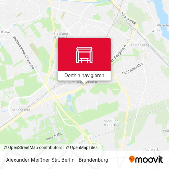 Alexander-Meißner-Str. Karte