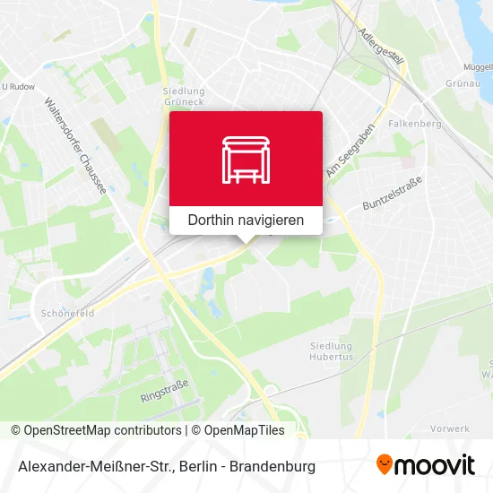 Alexander-Meißner-Str. Karte