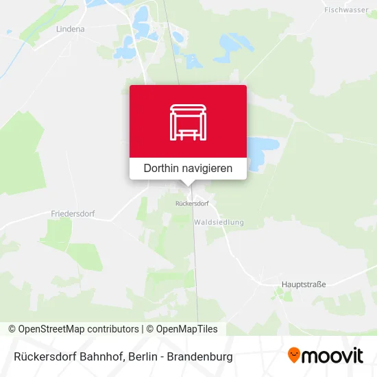Rückersdorf Bahnhof Karte