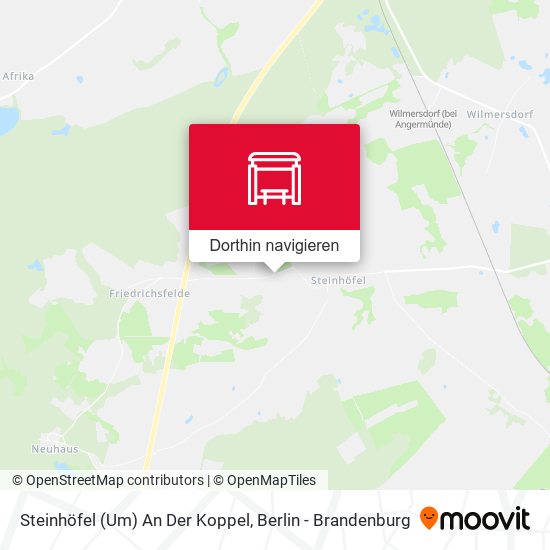Steinhöfel (Um) An Der Koppel Karte