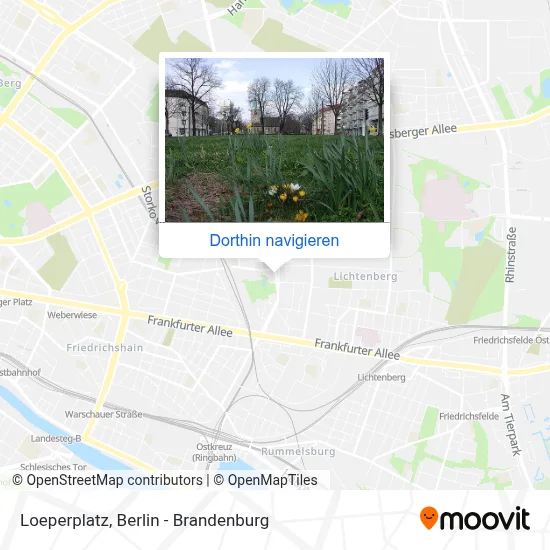 Loeperplatz Karte