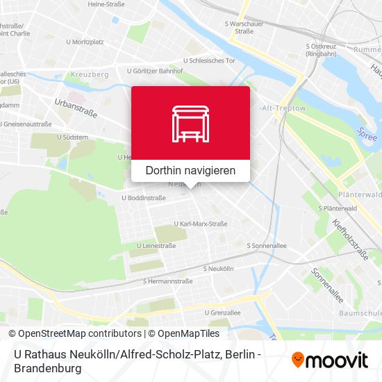 U Rathaus Neukölln / Alfred-Scholz-Platz Karte