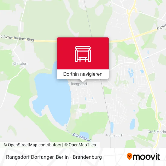 Rangsdorf Dorfanger Karte