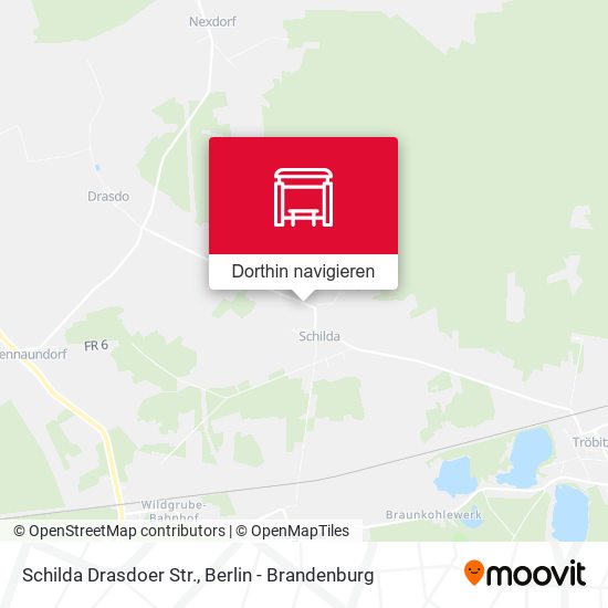 Schilda Drasdoer Str. Karte