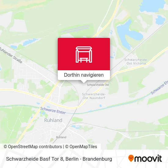 Schwarzheide Basf Tor 8 Karte