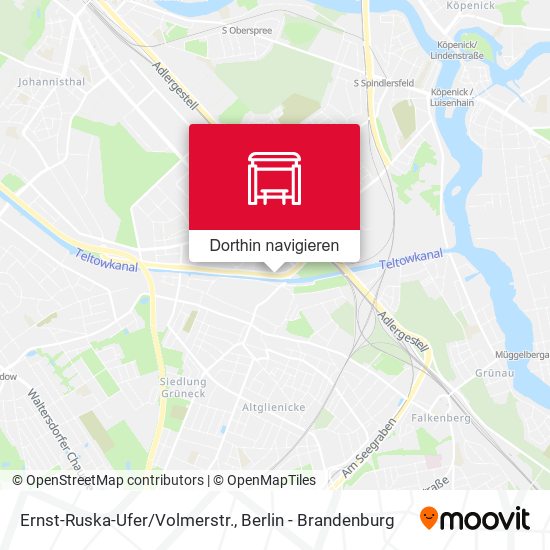 Ernst-Ruska-Ufer/Volmerstr. Karte