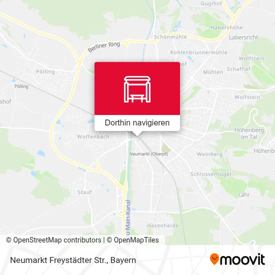 Neumarkt Freystädter Str. Karte