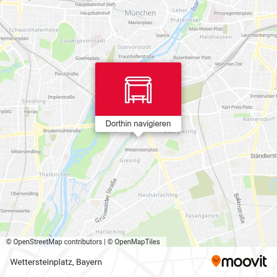 Wettersteinplatz Karte