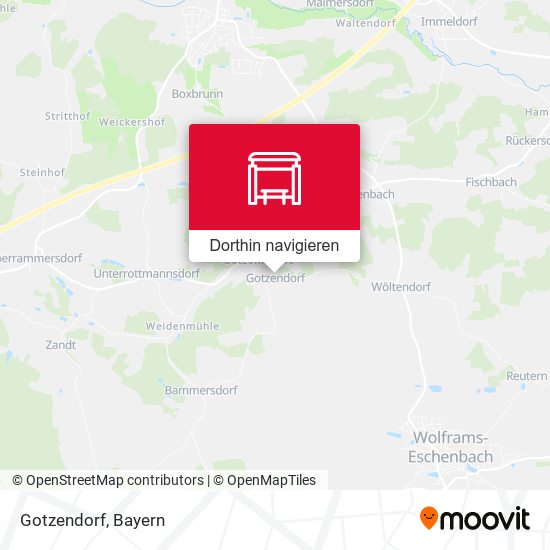 Gotzendorf Karte