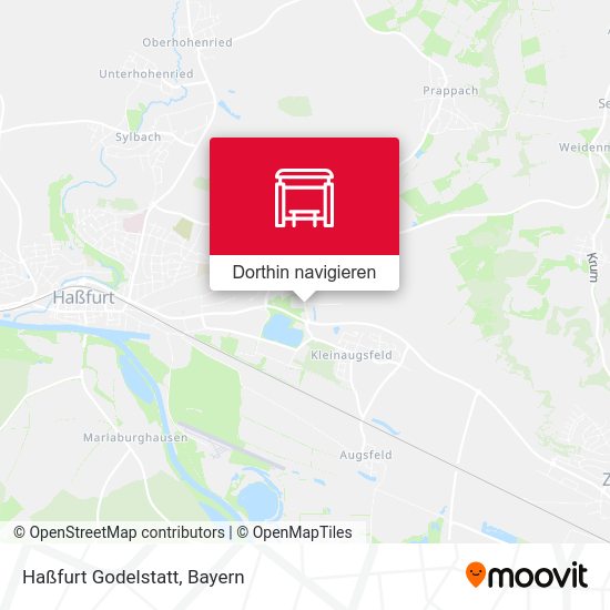 Haßfurt Godelstatt Karte