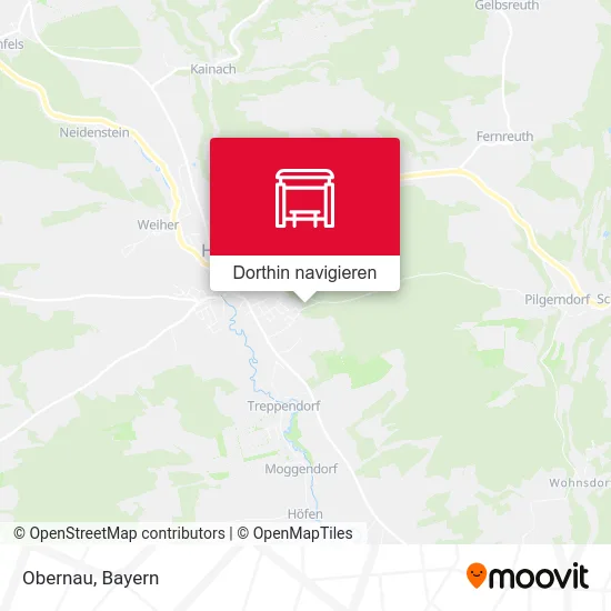 Obernau Karte