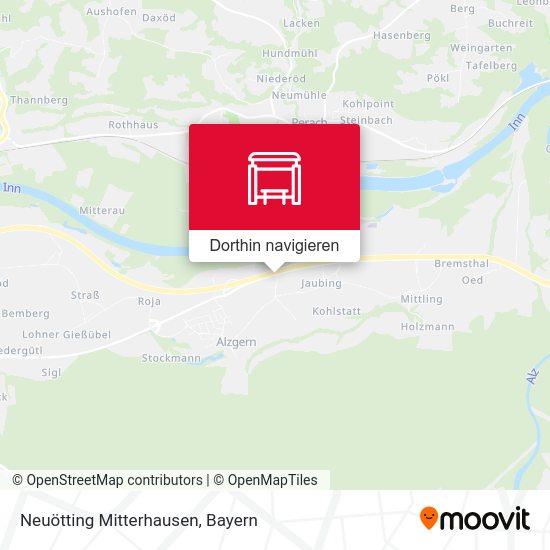 Neuötting Mitterhausen Karte