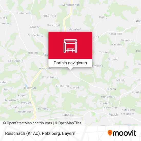 Reischach (Kr Aö), Petzlberg Karte