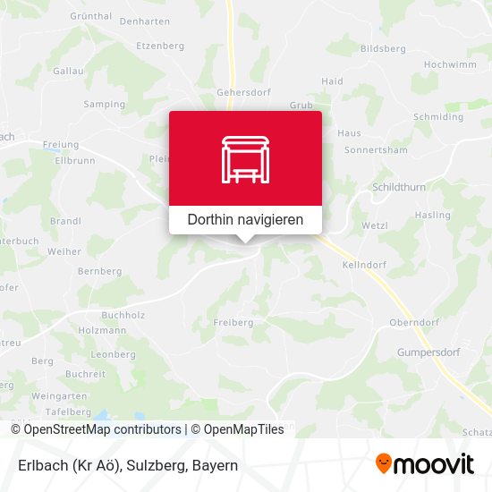 Erlbach (Kr Aö), Sulzberg Karte
