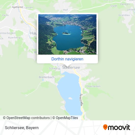 Schliersee Karte