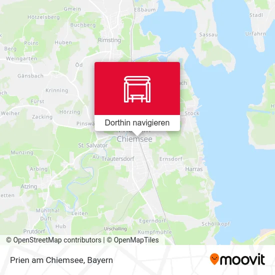 Prien am Chiemsee Karte