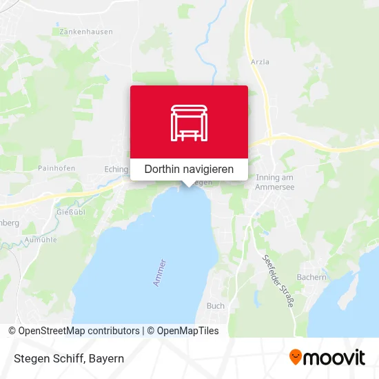 Stegen Schiff Karte