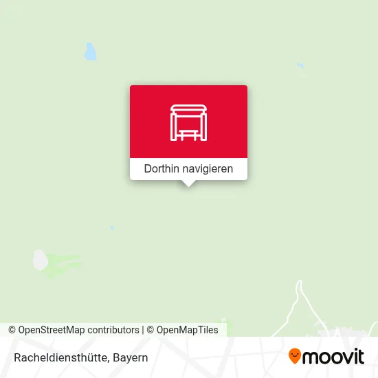 Racheldiensthütte Karte