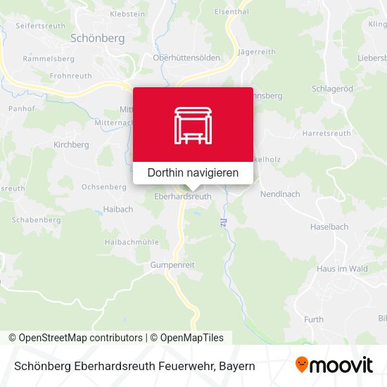 Schönberg Eberhardsreuth Feuerwehr Karte
