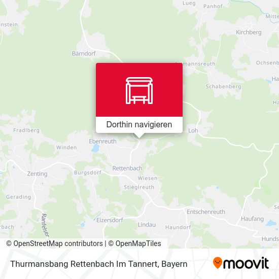 Thurmansbang Rettenbach Im Tannert Karte