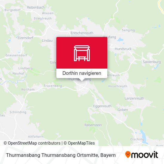 Thurmansbang Thurmansbang Ortsmitte Karte