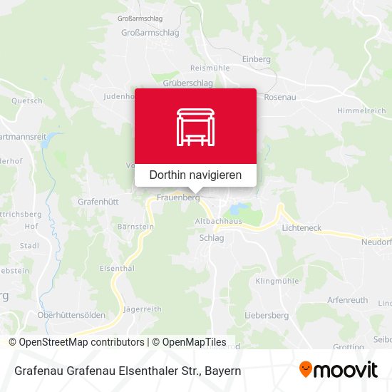 Grafenau Grafenau Elsenthaler Str. Karte